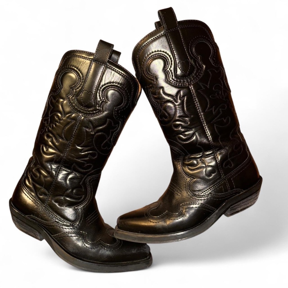 GANNI WESTERN BOOTS SIZE 36